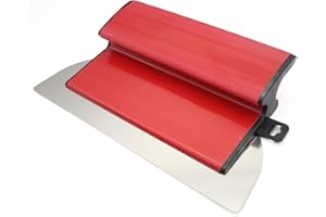 XWADJCD Drywall Skimming Blade 10 Inch, Smooth Finish, Precision 0.5mm European Stainless Steel Blade (Replaceable),Drywall Skimming Blade Tool for Drywall/Wallboard/Plasterboard