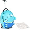 boppi Tiny Trekker Kids Luggage Travel Suitcase Carry On Cabin Bag Holiday Pull Along Trolley Lighweight Wheeled Holdall 17 Litre Hand Case American Airlines Underseat Compliant American Airlines Underseat Compliant