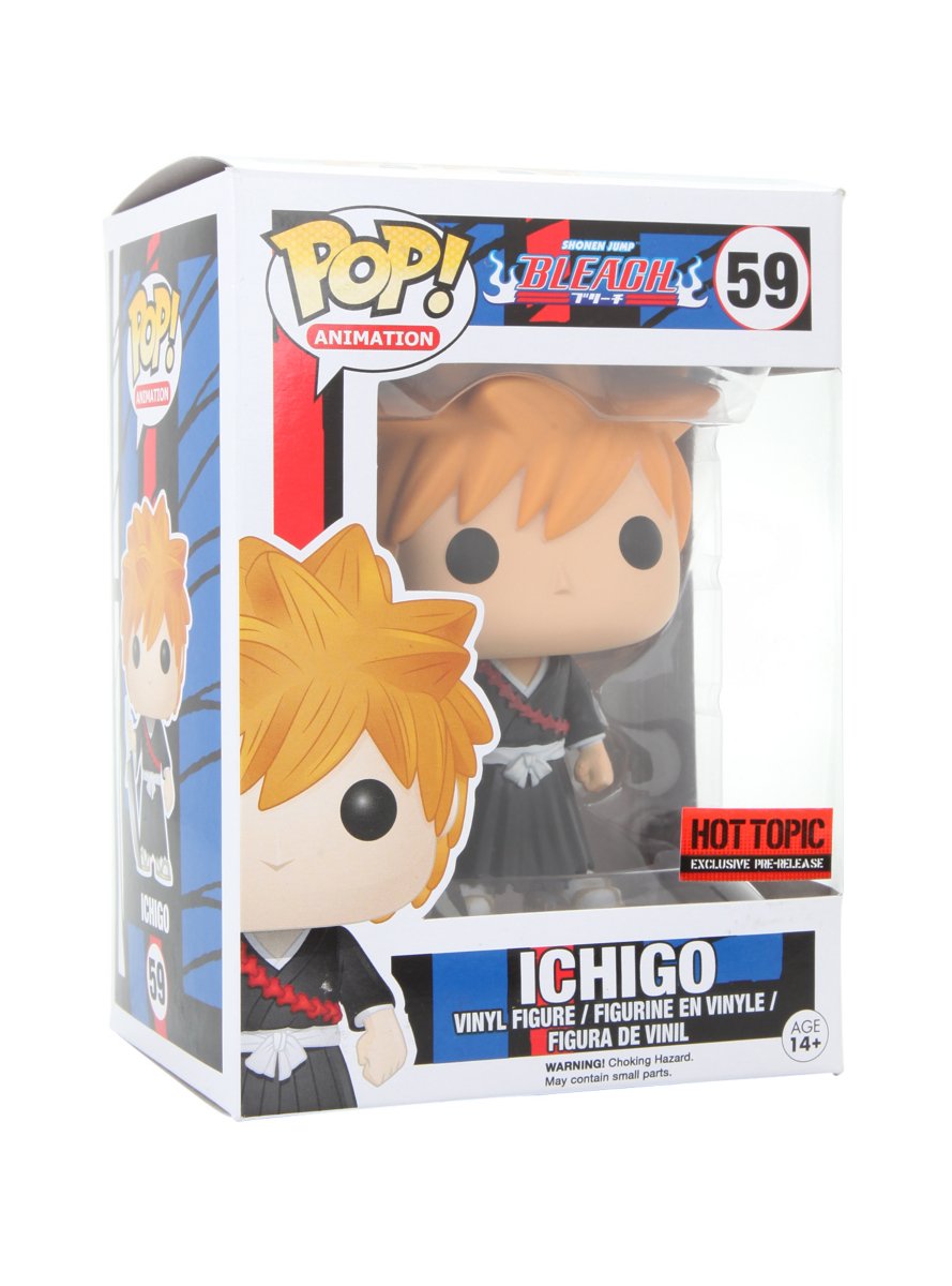 Funko Bleach Pop! Animation Ichigo Vinyl Figure Hot Topic