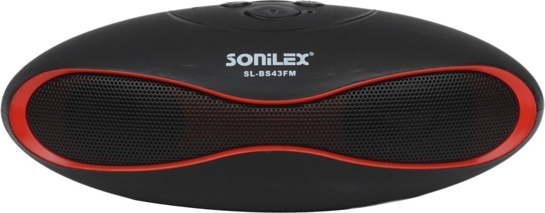 sonilex bs43fm wireless bluetooth speaker with mic