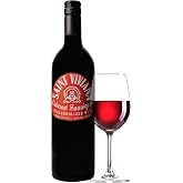 Saint Viviana Non Alcoholic Cabernet Sauvignon, Gluten Free, 24.6 fl oz | Alcohol Free California Red Wine, Blackberry, Plum, Coffee &amp; Vanilla Notes, Low Sugar, Zero Proof, Gluten Free