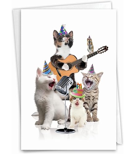 Postkaarten - Le Chat , Carte D'anniversaire Avec Enveloppe , Philippe