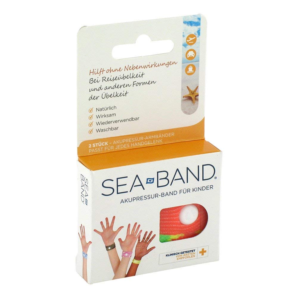 Sea Band Akkupressurband für Kinder Armband, 2 pcs