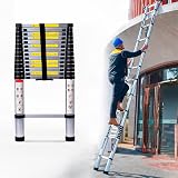 Neo Extendable Portable Foldable Telescopic Ladder EN131 4.6M Steel view 2