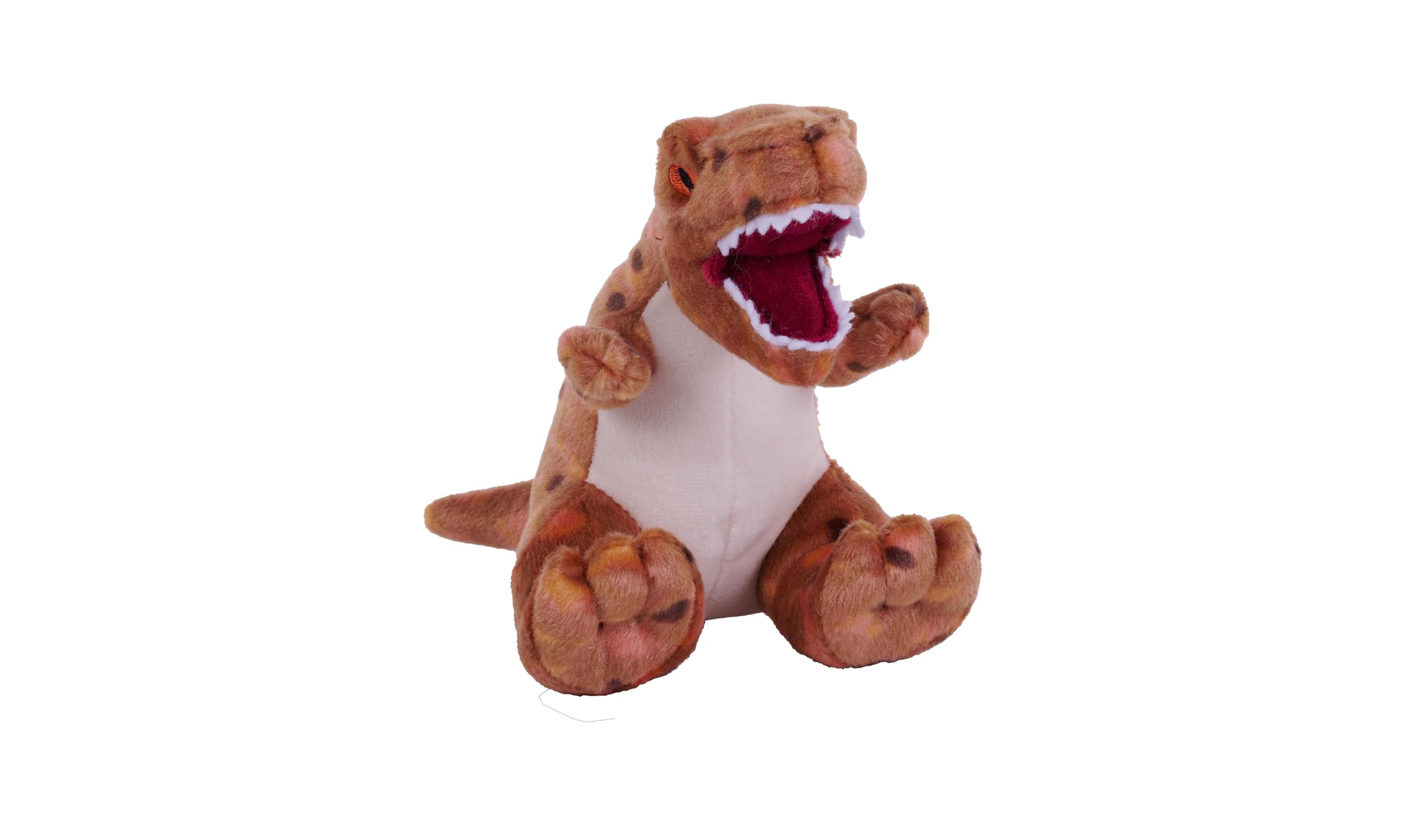 Wild Republic Cuddlekins Eco Mini T-Rex, Stuffed Animal, 8 Inches, Plush Toy, Fill is Spun Recycled Water Bottles, Eco Friendly