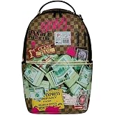 Sprayground Overnight Cash Stash Backpack, 18x6x11.5 Inches, 100% PVC, Front Zipper Pocket, Laptop Compartment