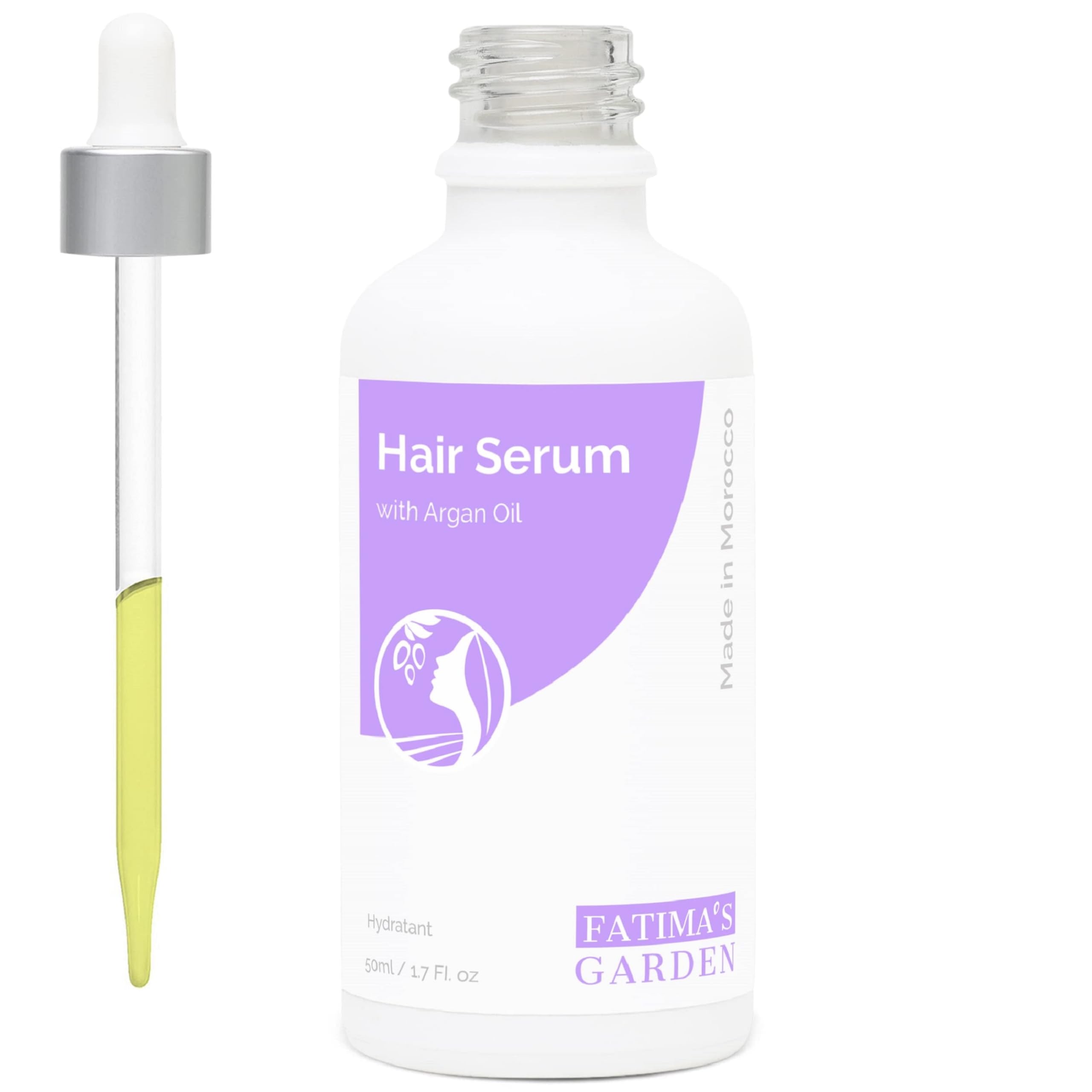 Fatima's Garden Hair Serum - With Argan & Vitamin E, Hair Repair, 50ml