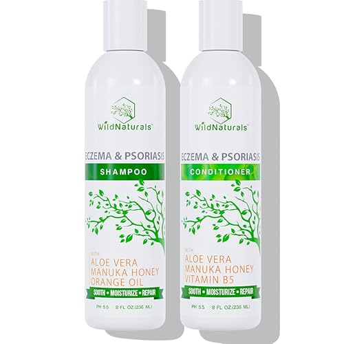 Eczema Psoriasis Shampoo and Conditioner Set Anti Dandruff Shampoo