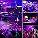 72W Black Lights, DeepDream 36 LED UV Blacklight Party Stage Spotlight with Remote Control for Halloween Bedroom Christmas Birthday Glow Fluorescent Dark Party Supplies, Glow in The Dark