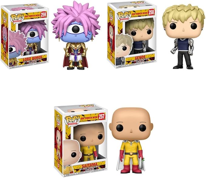 saitama funko pop keychain