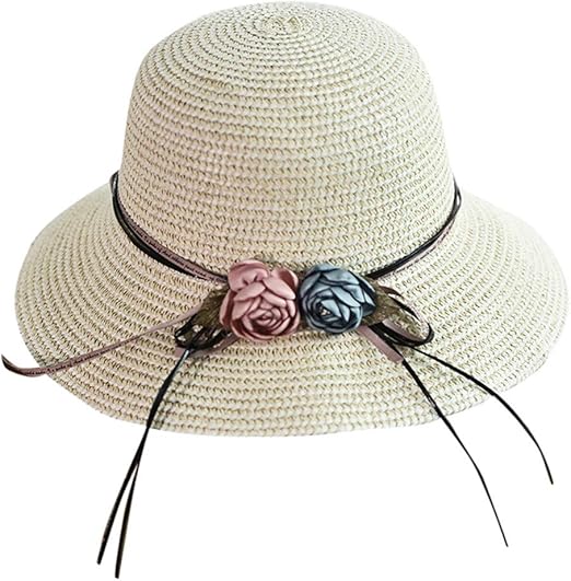 ladies straw beach hats