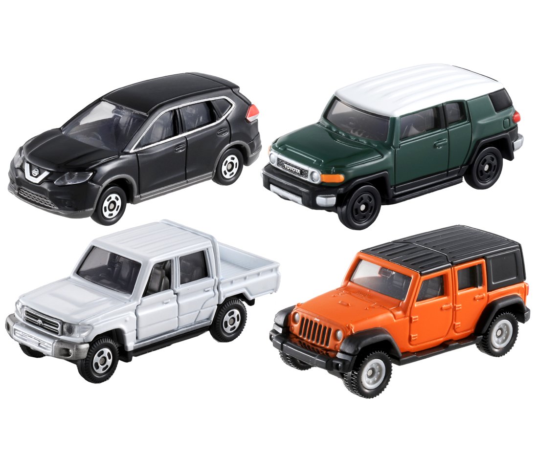 New Tomica Gift Drive to the Mountain! Off Road Car Set from japan 