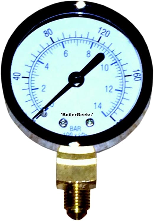 Amazon.com: Oil Burner Fuel Pressure Test Gauge Fits Suntec & Beckett