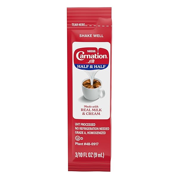 NESTLE CARNATION COFFEE CREAMER HALF AND HALF, MADE...