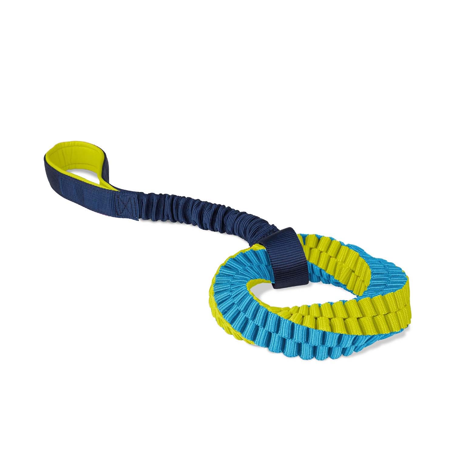Coachi Tuggi Helix - Interactive Dog Toy for Tug of War & Play. Strong & Lightweight, Stretchy Bungee Handle, Reward Training, Interrupting Biting & Chewing, Ideal For Agility & Suitable for Puppies