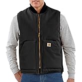 Carhartt Men's V01 Arctic Vest - Arctic Quilt Lined - XXX-Large - Black