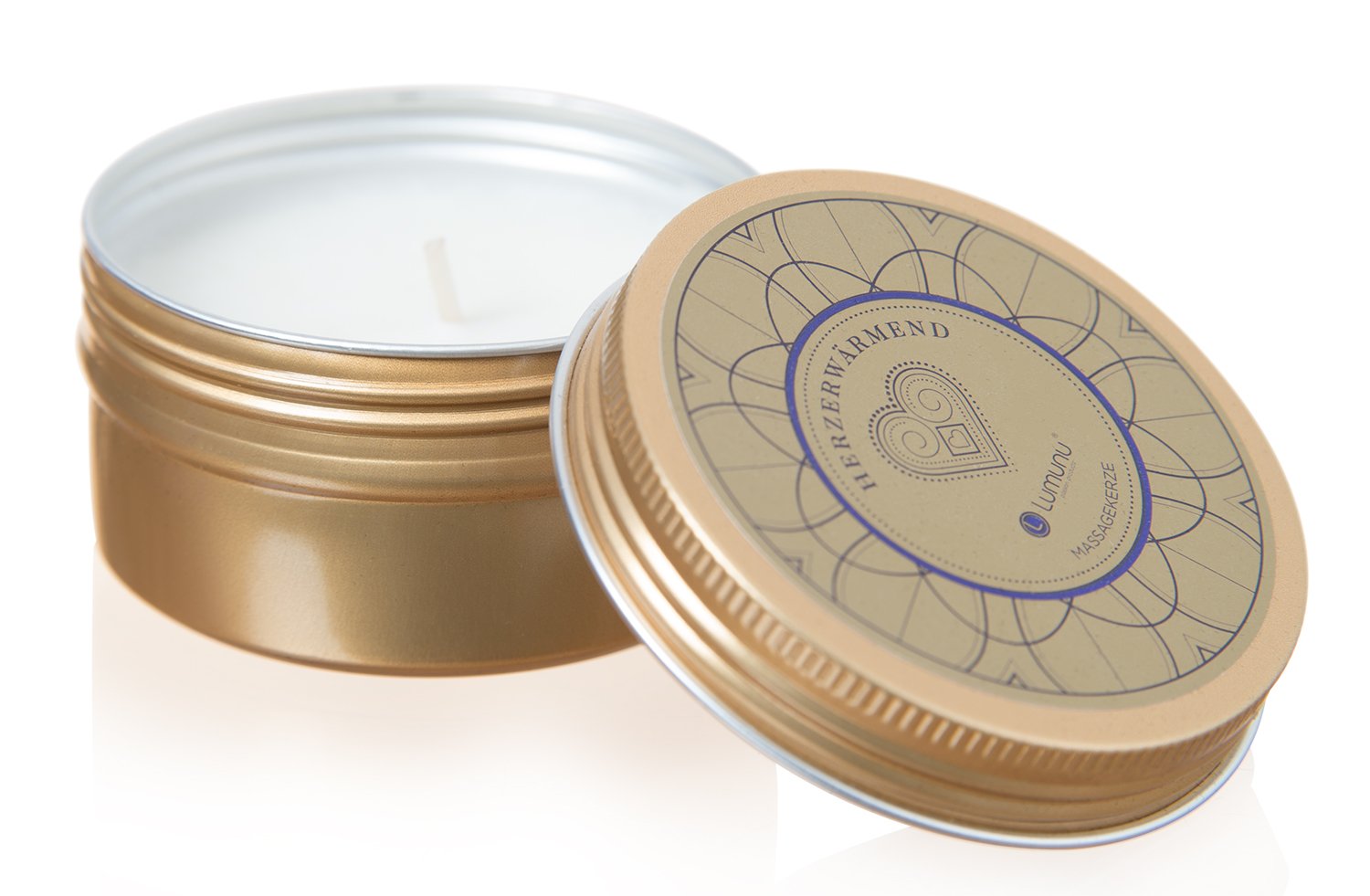 Deluxe Valentins Badeset (8 Teile) Herzenslust, Valentinstag Wellness Geschenkset mit pflegenden Bade & Massagezubehör,