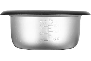 Cabilock 1.5L Non-Stick Rice Cooker Inner Pot Replacement with Measuring Scale for Cooking Rice Soup and Cake