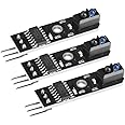 Infrared Tracking Sensor Module 1-Channel Infrared Reflection Tracking Sensor Module Obstacle Avoidance Smart Car Black/White