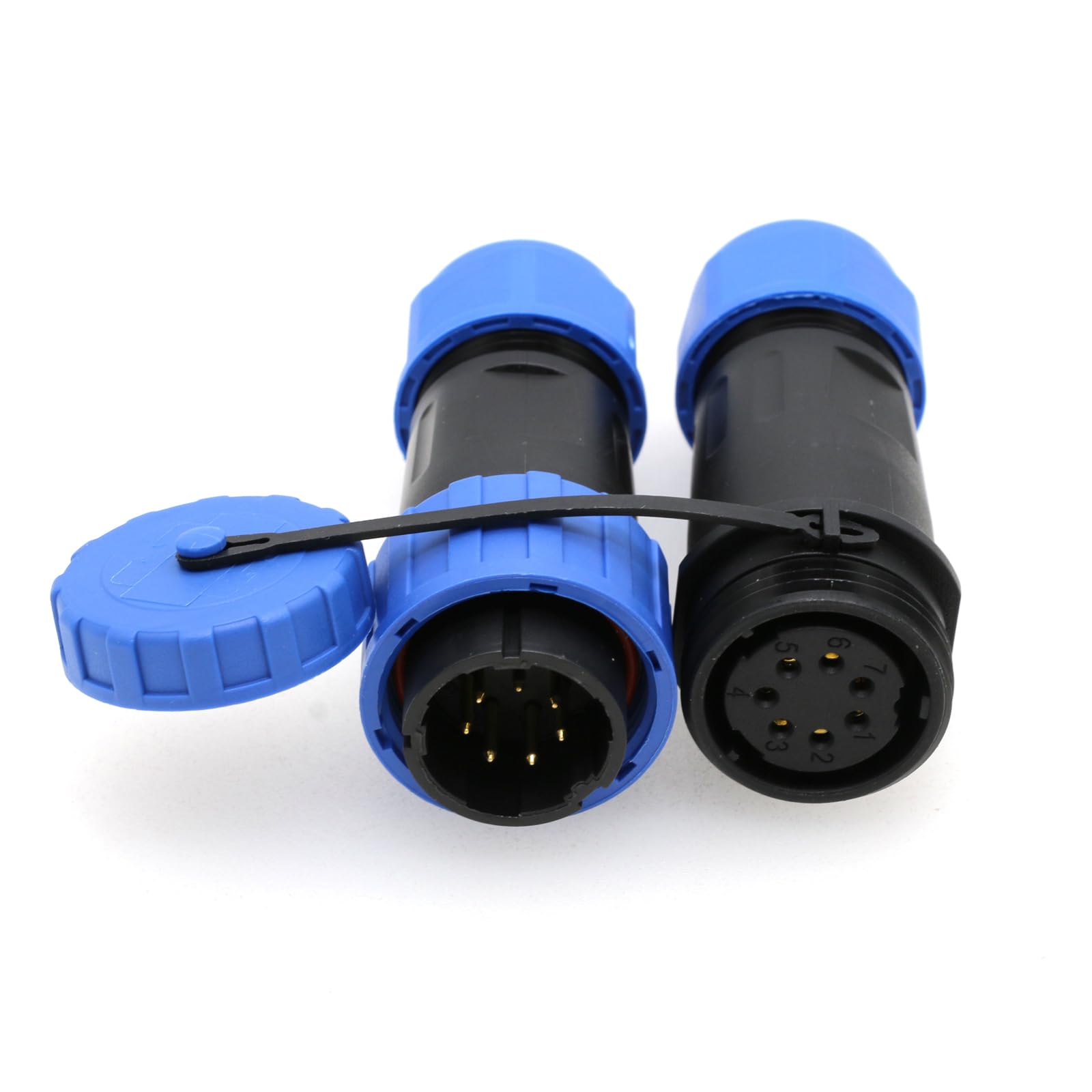 ZBLZGP TY20 7 Pin 5A Solderless Aviation Waterproof Plug — image 1