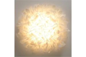 Chandelier, Modern LED Ceiling Light Nordic Warm and Romantic Indoor Lighting Flower Petal Chandelier for Living Room Dining 