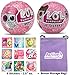 LOL Surprise Dolls Bundle Includes (1) New Eye Spy Pets + (1) Lil Sister Series 4 + (9) Shopkins Stickers with Compatible Toy Storage Bag!