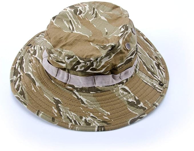Tactical Desert Boonie HAT Combat Army Special Forces Style Sun/Bush Cap Jungle (Jungle) Amazon
