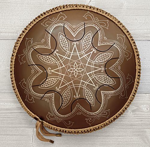 Freezbee with Durable Gig Bag. Handpan, Steel Tongue Drum