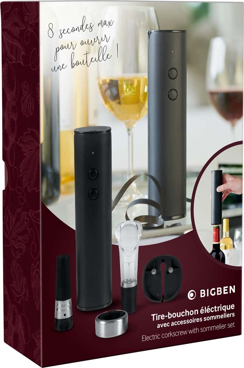 Electric Corkscrew Set