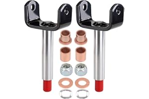 10L0L Golf Cart Front End King Pin Repair Kit for Club Car DS 1981-Up,OEM# 1016386 1010150 1016389 8067 7048（2 Pack）