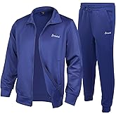 Brimisal Men's Tracksuits Sweatsuits For Men 2 Piece Sets Outfits Long Sleeve Casual Full Zip Athletic Jogging Sportswear