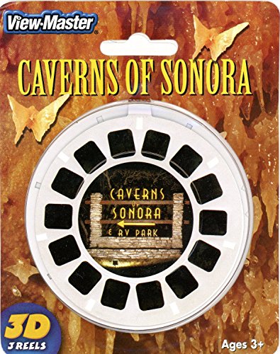 ViewMaster 3 Reel Set - Caverns of Sonora, Texas - Long Card