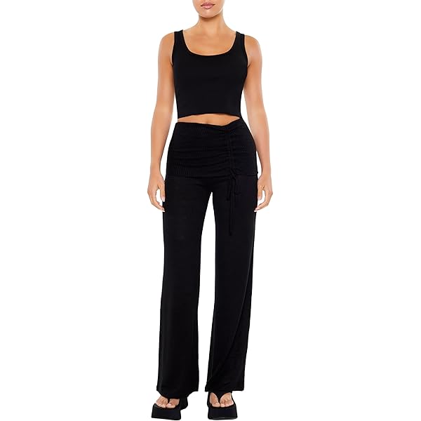 Forever 21 Satin Mid-Rise Cargo Pants Black X-Small at Amazon Women's  Clothing store
