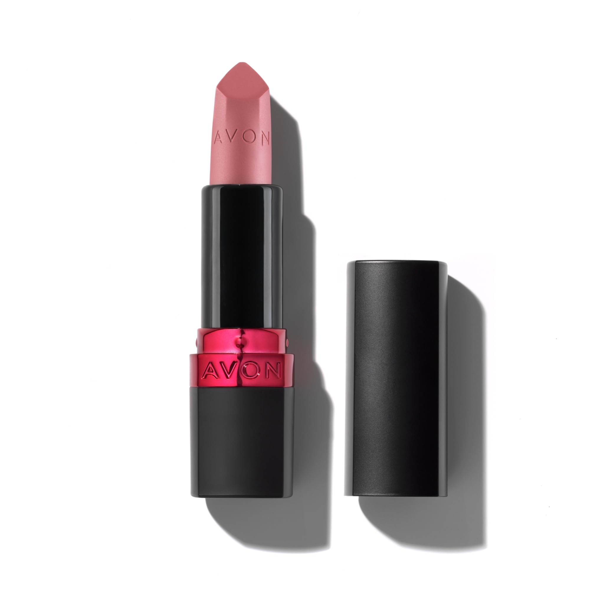 Avon Ultra Matte Lipstick Pink Passion with Vitamin E, Avocado Oil and Sesame Oil for Comfortable Coverage that Won't Cake, Crack or Dry, Cruelty Free