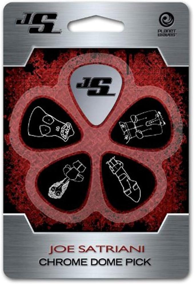 Planet Waves JSCD-01 Púa para Guitarra, Plateado