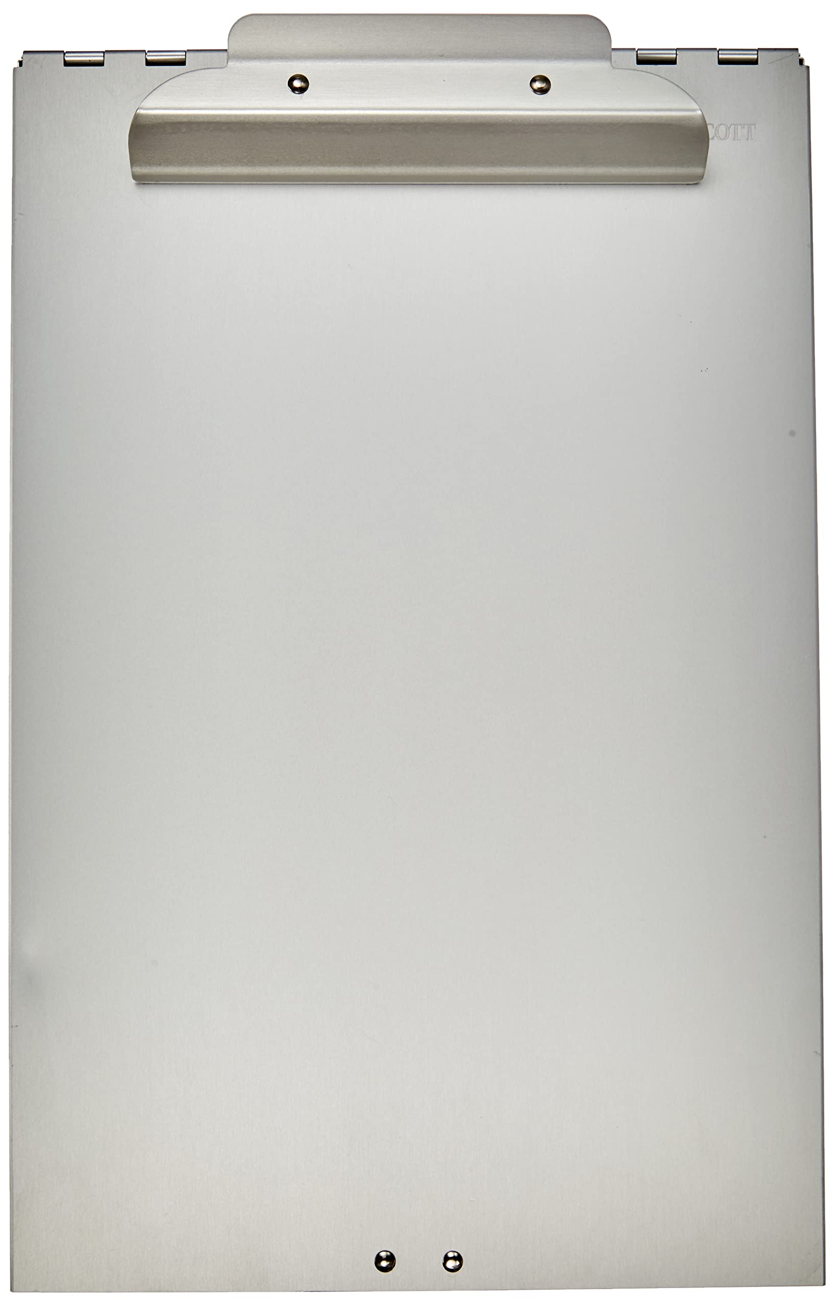 Westcott A4 Aluminium Form Holder Box, Large Storage, Grey