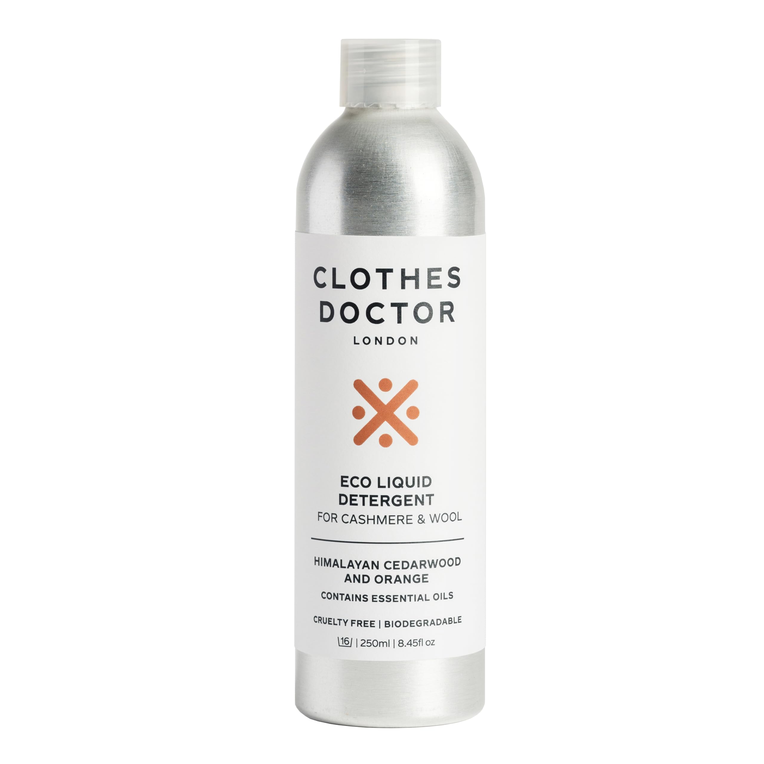 Clothes Doctor Cashmere and Wool Eco Wash by Clothes Doctor Laundry Detergent Liquid Gentle Washing Machine and Hand Wash Safe Nourish and Protect Your Knitwear and Delicate Fabrics 250ml 16 Washes