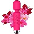 Kitppit Portable Cordless Body Muscle Massager Multiple Speeds and Modes Neck Relief Waterproof (Rose)