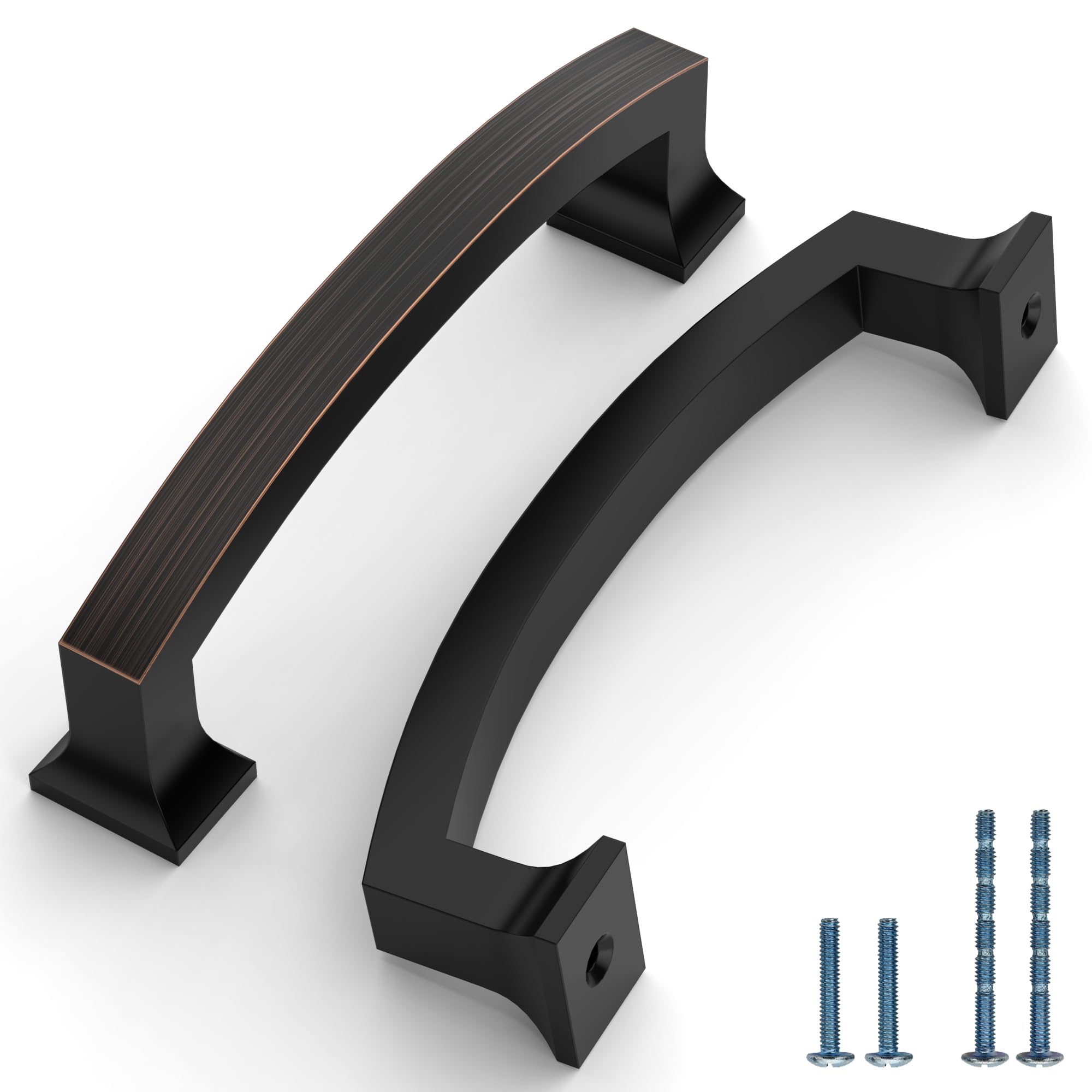 Coinkoly 10 Pack 4'' (102mm) Kitchen Bronze Cabinet
