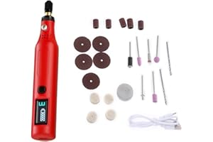 25Pieces Miniature Handheld Digital Display Grinder Set for Craftsmen Hobbyists Precisions Crafting Jewelry Model Making Mode