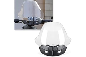 RUNNING PANTHER Adjustable 3 inches Windshield for Can-Am Ryker 600 900 Sport & Rally Edition 2019-2023 All Models, Front Ven
