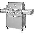 Weber Summit 7270001 S-470 Stainless-Steel 580-Square-Inch 48,800-BTU Natural-Gas Grill