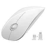 Wireless Mouse, Vive Comb 2.4G Slim Portable