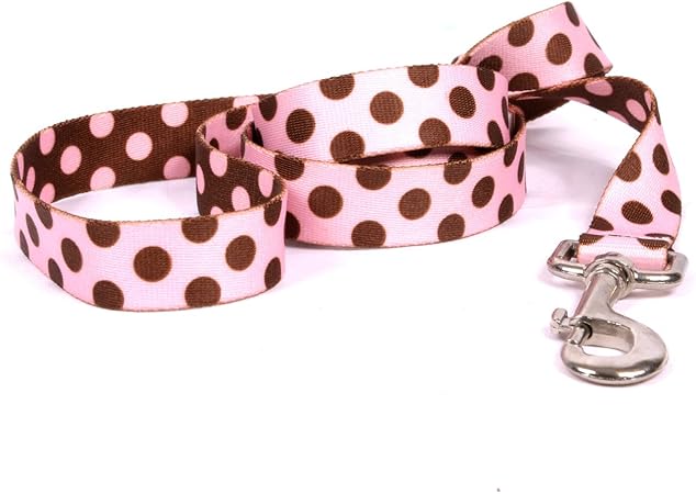 polka dot dog leash