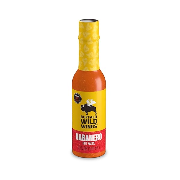 BUFFALO WILD WINGS HABANERO HOT SAUCE, 5 FL...