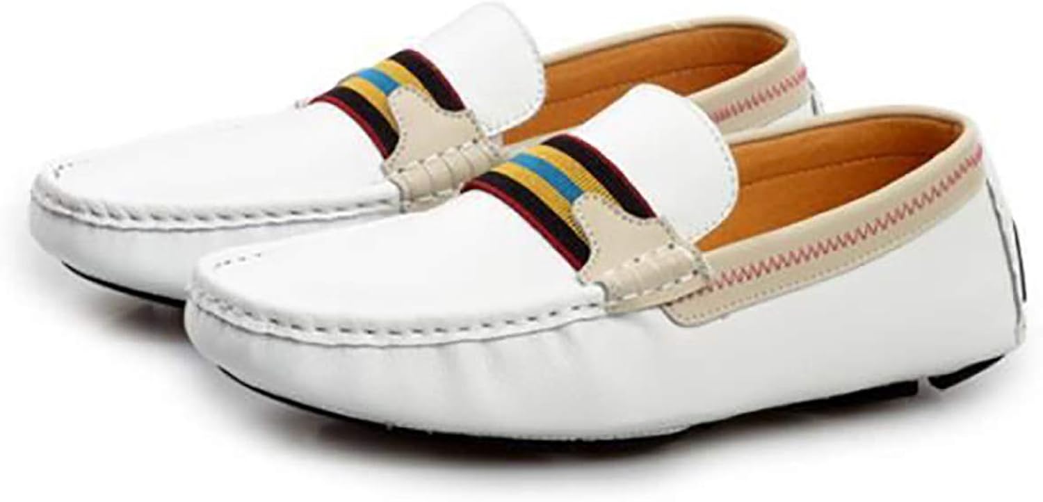 Men’s Breathable Moccasins Everyday Shoes White Amazon.co.uk Shoes & Bags