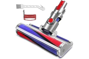 Soft Roller Cleaner Head Replacement for Dyson V10 V11 V15 V8 V7 Cordless Vacuum Cleaners, Quick Release Vacuum Head Replacem