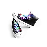 easyDecor LED Nylon Shoelaces Lights Up 3 Modes