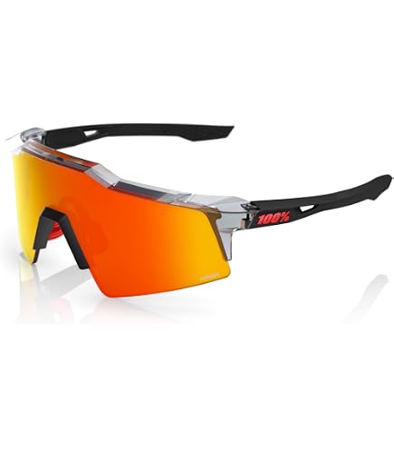 100% SPEEDCRAFT Sport Performance Cycling Sunglasses (Matte White