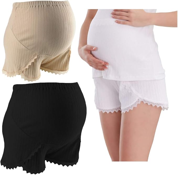 Fauhsto Maternity Knickers Pregnant Under Panties Adjustable Comfort